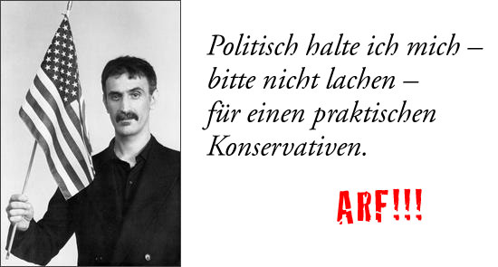 Wenn Du immer das machen willst, was andere unter Musik verstehen, dann wechsele Deinen Beruf.