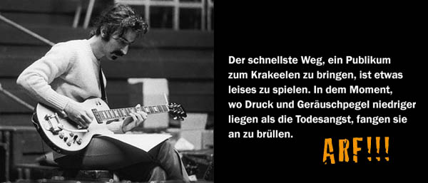 Was Leises ...