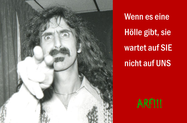 Wenn es eine Hölle gibt ...