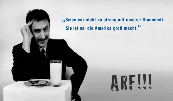 Seien wir nicht zu streng ...