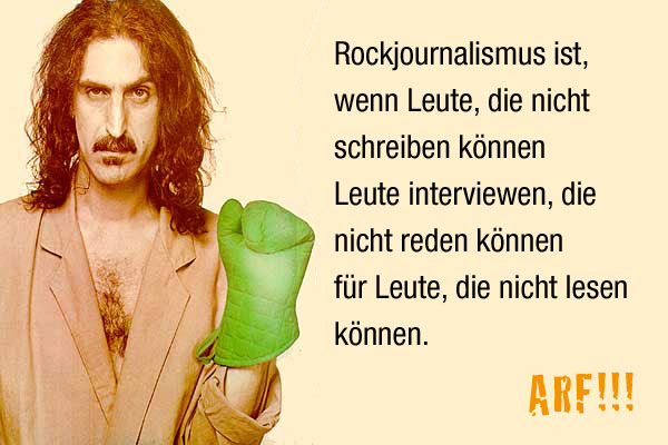 Rockjournalismus ...
