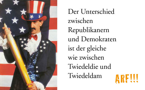 Der Unterschied zwischen Republikanern und Demokraten ...
