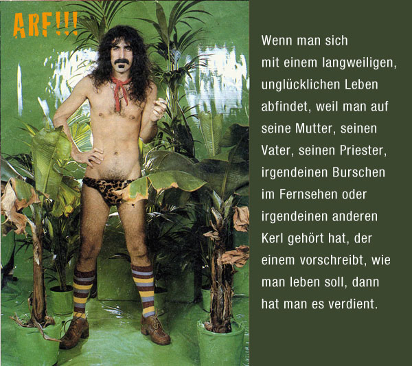 Wenn man sich ...